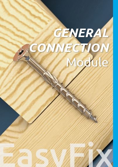 General connection module (wood construction screws)